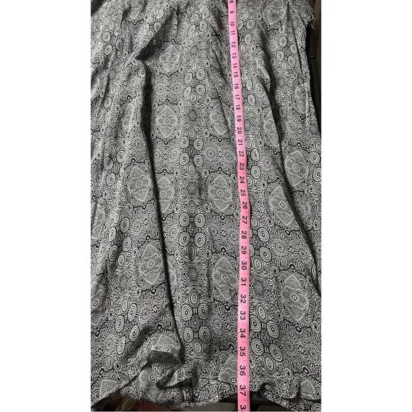Ikks Gray Mandala Pattern Dress Size 34 * Flaw - Picture 8 of 16